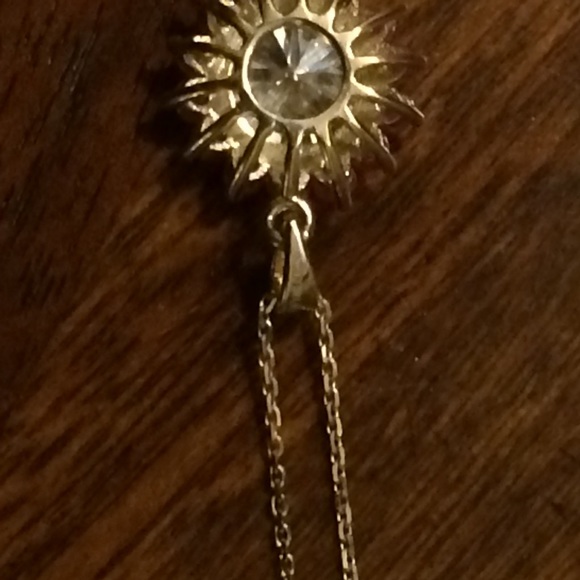 14k gold and moissanite necklace new - Picture 6 of 6